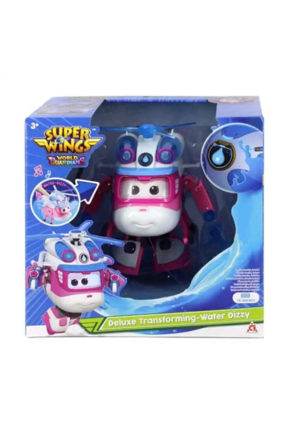 Feyza Oyuncak Super Wings Electric Heroes Dönüşen Golden Boy 12 Cm