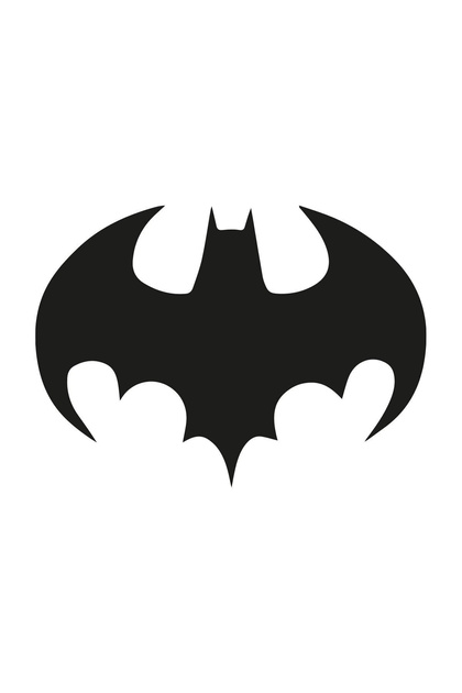 Batman Yarasa Araba, Motorsiklet, Kask, Laptop,cam Sticker 14x10 Cm