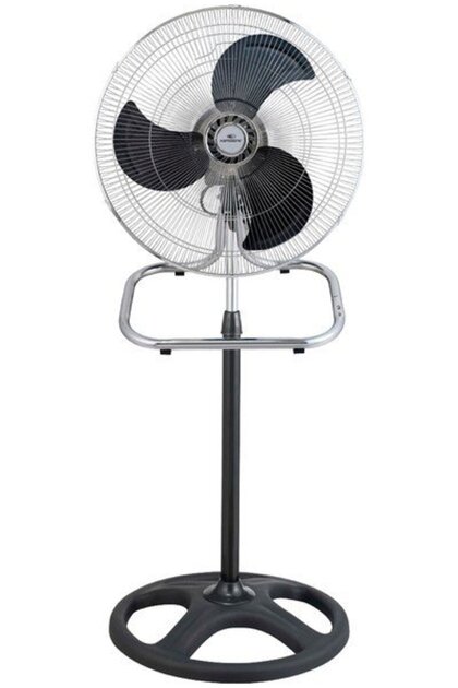 F100 3in1 18'' (45 cm) 80 watt 220/230 volt Monofaze Sanayi Tipi Ayaklı/Duvar/Masa Vantilatör