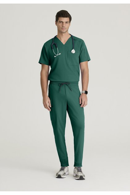 Grey’S Anatomy Murphy Grst079 – Grsp550 Imported Scrubs Set – Flexible, Comfortable, and Premium Doctor Uniform