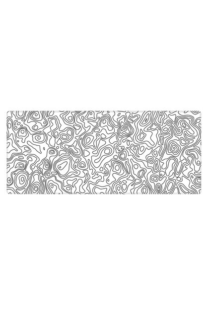 Mouse Pad 80x30 Cm Xl Mare Gaming Mousepad Alb