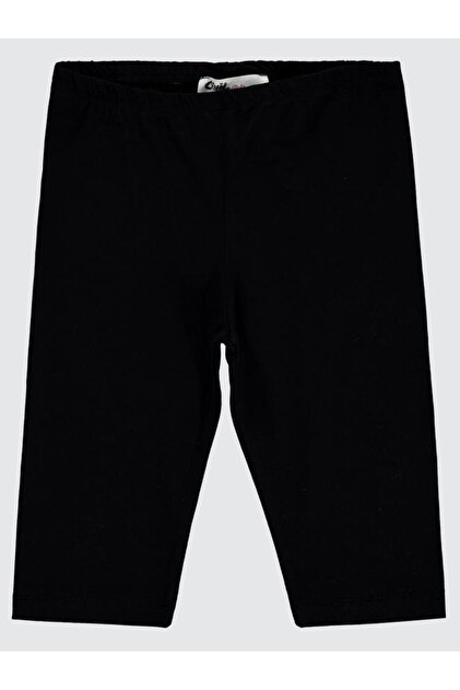Short Leggings for Ages 6-9 - Black 8-9 Years Old