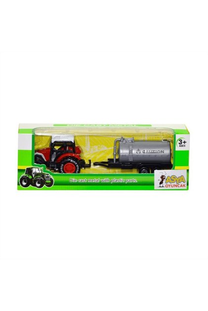 Metal Tractor 955-168-Red