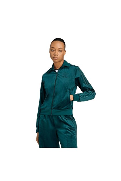 adidas JY2589-K Velvet Tt Kadın Ceket Yeşil - Fiyatı, Yorumları