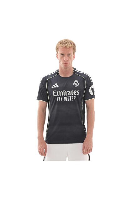 adidas JJ4182-E Real Madrid 25-26 Deplasman Erkek Forma Lacivert