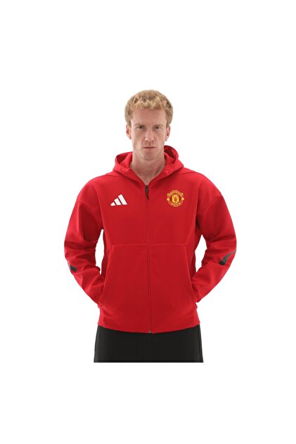 adidas Jn2901-E Manchester United Jkt Men's Jacket Red- Trendyol
