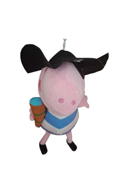 Jucarie de plus George cu palarie pirat 20cm