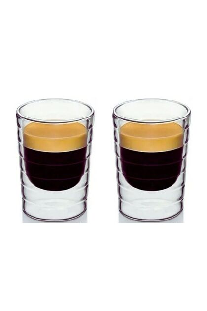 New Style Espresso Cup, Tea, Soft Drink, Latte, Coffee Cup 160 ml 2 Pcs - 2916