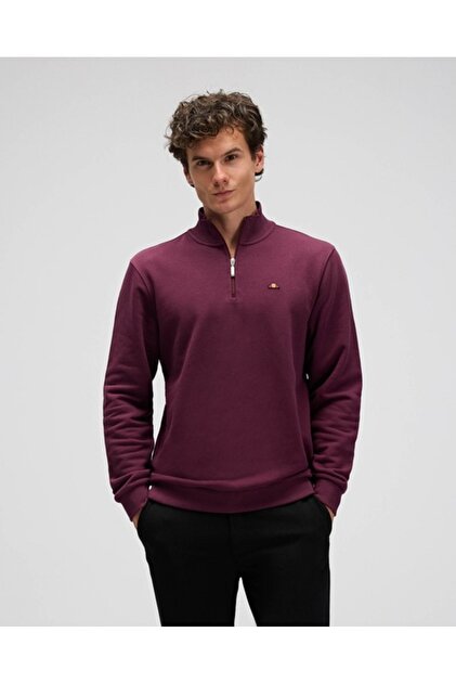 Erkek Yarım Fermuarlı Sweatshirt
