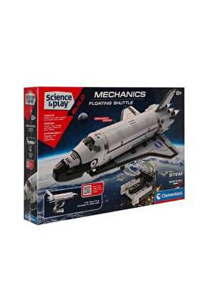 Clementoni Laboratorio Di Meccanica Astronave – Set Costruzioni 90 Pezzi 8 Anni