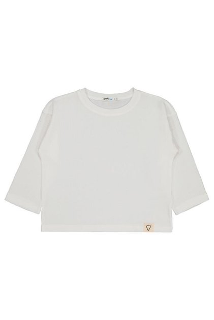 Basic Sweatshirt for Ages 2-5 - Ecru