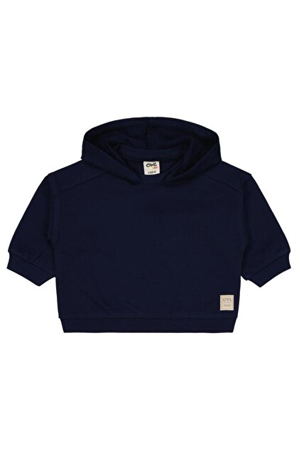Civil Basic Timeless Hooded Sweatshirt for 6-18 Months - Navy Blue 9-12 Months