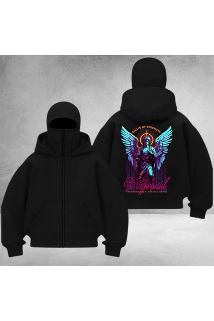 Backwash Trend Unisex Ninja Cardigan