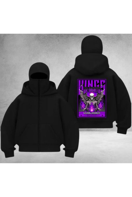 Backwash Trend Unisex Ninja Cardigan