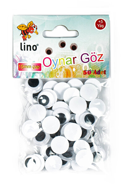 Oynar Göz 15mm 50'li
