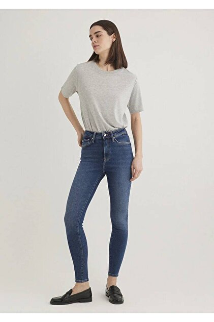 Serenay Kadın Jean Pantolon M100980-33687