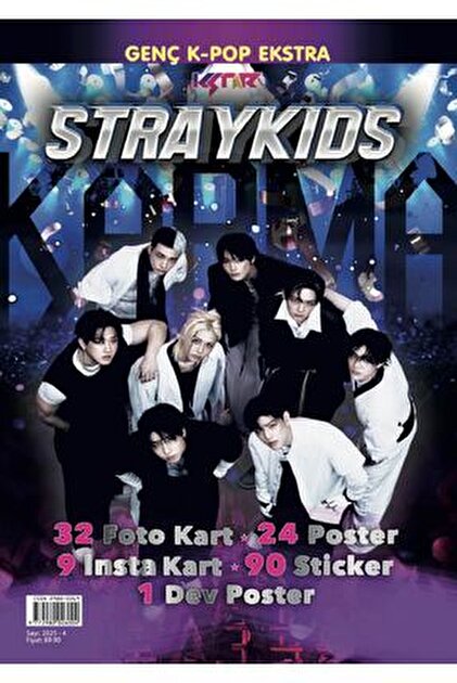 KSTAR Avantajlı Paket 3 / Blackpink - Stray Kids Dergisi Kpop