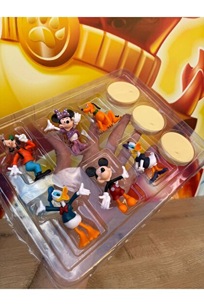 scntoys Mickey Mouse Minnie Donald Duck Goofy Pluto Daisy 6'Lı