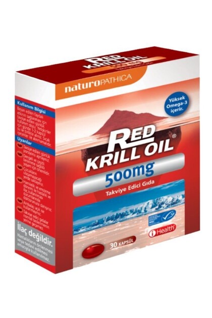 Red Krill Oil 500mg 30 Kapsül