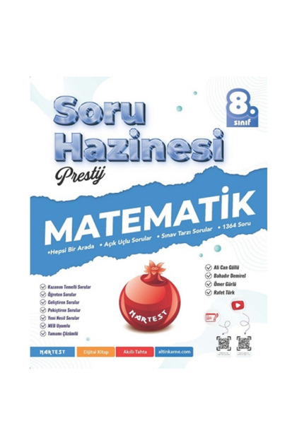Nartest Yayınları Nartest 2026 8.Sınıf Prestij Matematik, Fen