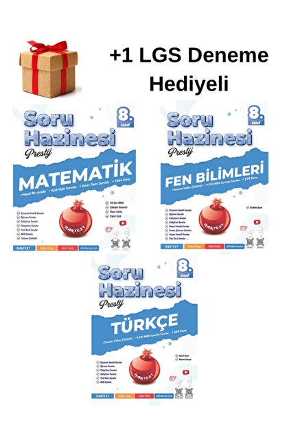 Nartest Yayınları Nartest 2026 8.Sınıf Prestij Matematik, Fen