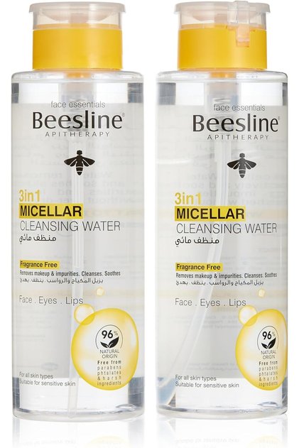 3 In 1 Fragrance Free Micellar Cleansing Water 400 ml, 2-Piece
