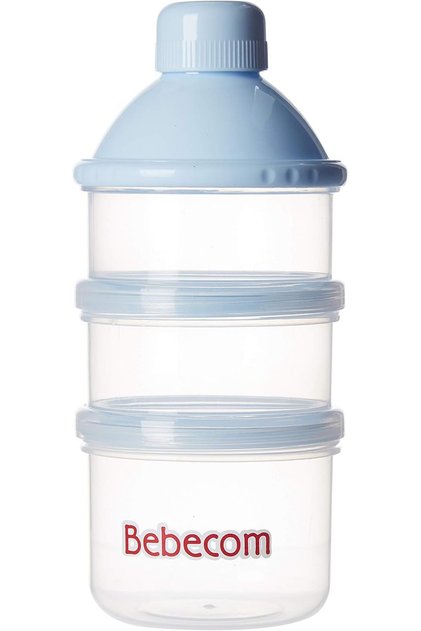 Three Layers Milk Powder Case, Assorted Colors