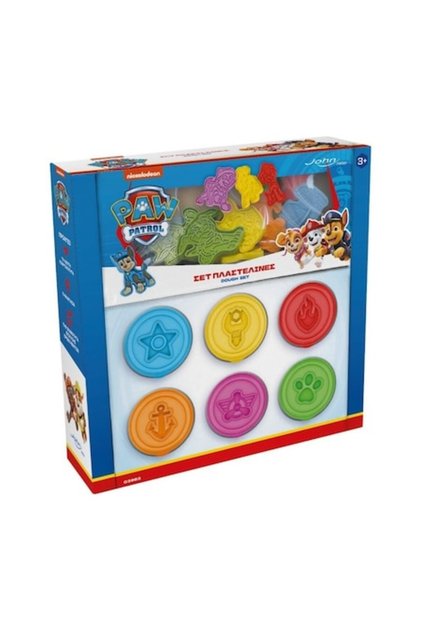 Σετ πλαστελίνης Paw Patrol, - 6 χρώματα, 56 γρ. το καθένα, με αξεσουάρ