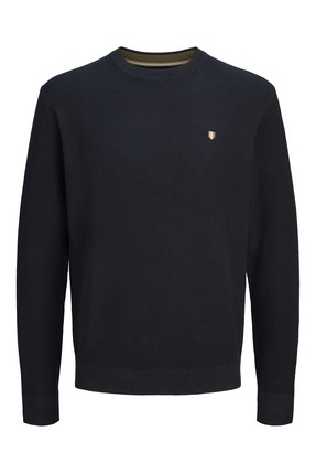 Jack & Jones JPRBLAMILANO STITCH KNIT HALF ZIP SN Cloud Dancer