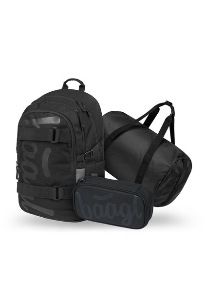 Set școlar Skate Uni negru