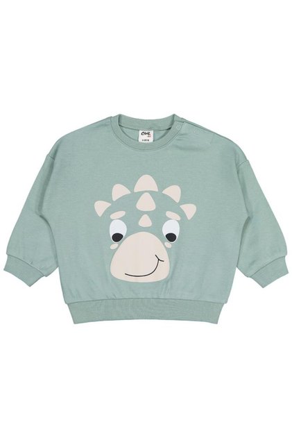 Dinosaur Printed 6-18 Months Sweatshirt - Green 18-24 Months