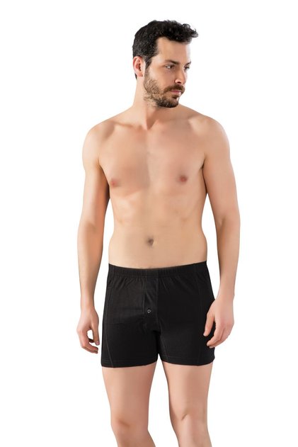 Lüx Drm 165 Men's 100% Cotton Argentina Long Boxer Shorts