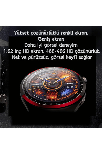 Tinytek Wave VN4 Alpha Akıllı Saat – 3 Kordonlu, NFC Destekli