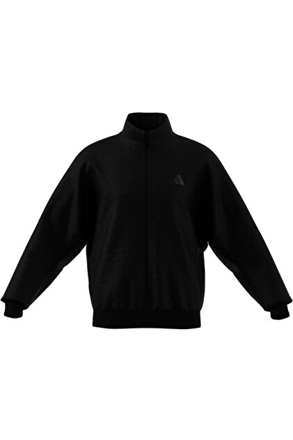 adidas Future Icons Men's Black Fleece Jacket (Jw7118)- Trendyol