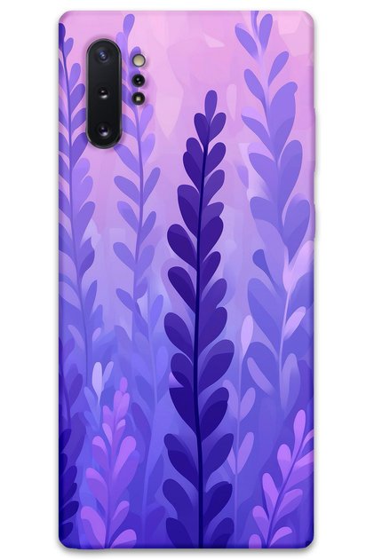 Galaxy Note 10 Plus Compatible Flower Pattern Phone Case + Screen Protector - 5798