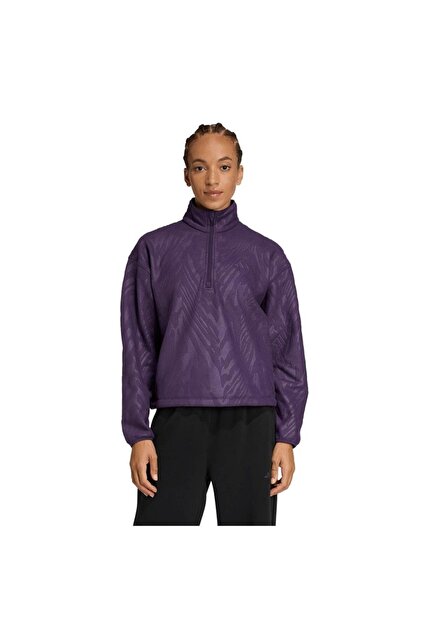 adidas Kadın Mor Ceket AOP POLARFLEECE JX7402 - Fiyatı, Yorumları