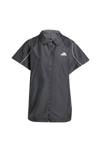 Women's Black Polo T-Shirt W Stadium Cover Jl6889