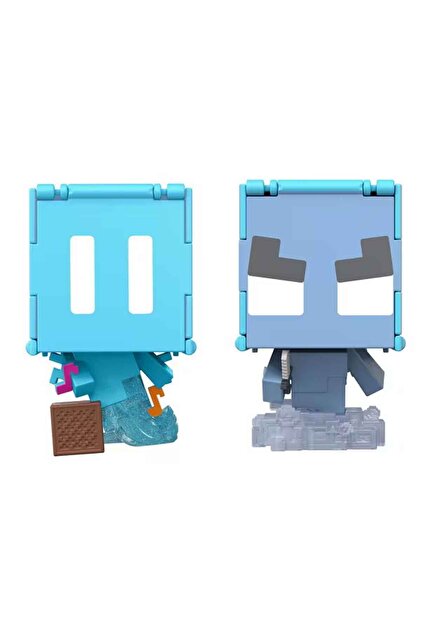 Moleskine「FLIPS」フィギュアセット Mattel Minecraft Flipping' Figs 2in1 Dönüşen Figür HTL43 - Magic