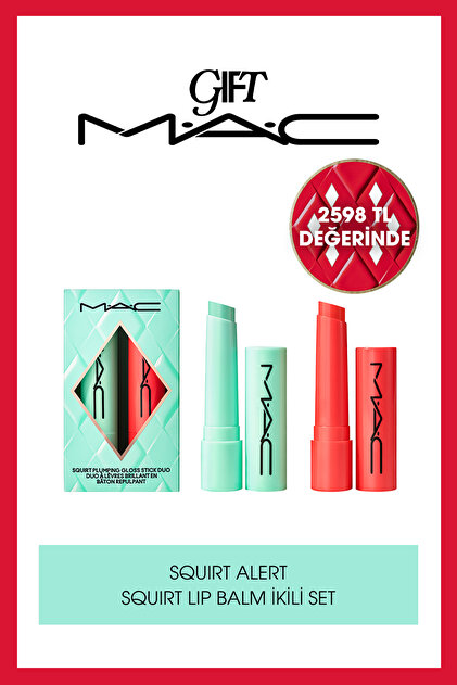 Mac Squirt Alert İkili Set | Yılbaşı Koleksiyonu - Fiyatı, Yorumları