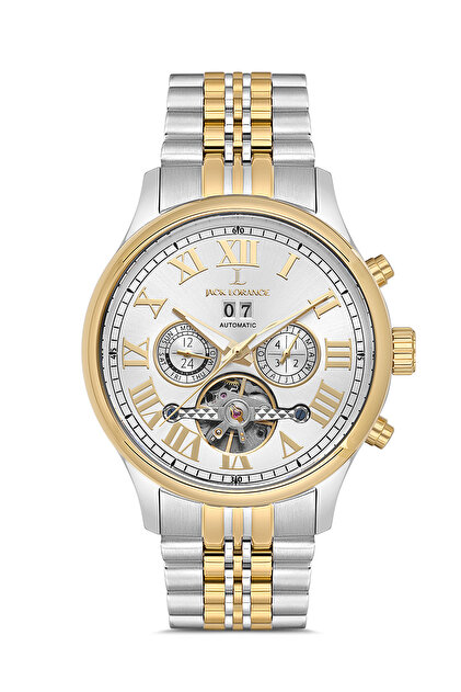 JACK LORANCE JCK JLS11817M.04 Gümüş & Altın Otomatik Çelik Erkek