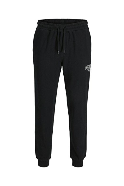 Jack & Jones Erkek Siyah Jpstgordon Makoto Sweat Pants Eşofman