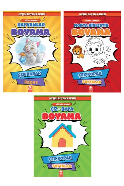 Cheerful Coloring Series - Colorful (3 Books)