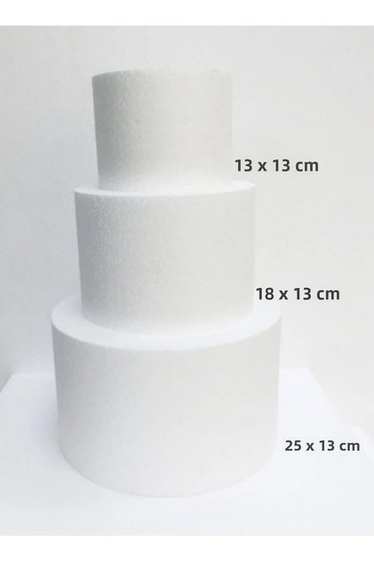 Styrofoam 3 Layer Model Cake