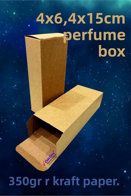 Kraft 4X6,4X15Cm Ready-Made Product Box 15 Pieces