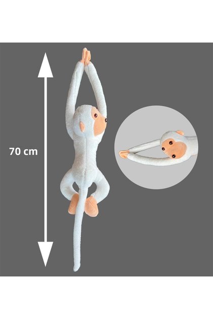 Plush Monkey with Hugging Hands, a Sleeping and Playmate That Can Be Hugged -70 cm