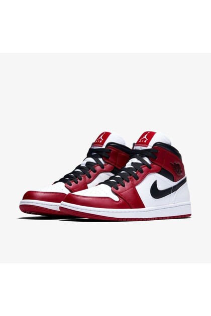 Nike AİR JORDAN 1 MİD CHİCAGO 2020 LIMITED EDİTİON -554724-173