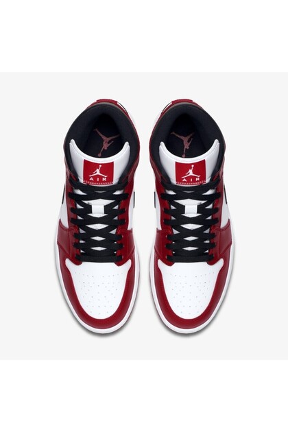 Nike AİR JORDAN 1 MİD CHİCAGO 2020 LIMITED EDİTİON -554724-173
