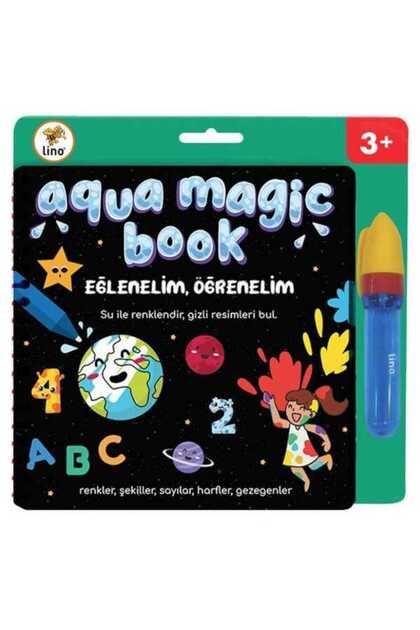 Aqua Magic Book Eğlenelim, Öğrenelim (Sihirli Boyama Kitabı) Tfl-1004
