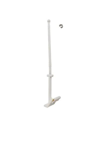6 Adet Araç Oto Araba Camı Konvoy Bayrak Direği - 30x45 Cm Otomobil Bayrak Direği