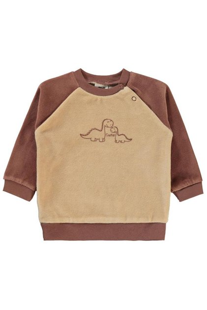 Dinosaur Printed 6-18 Months Sweatshirt - Brown